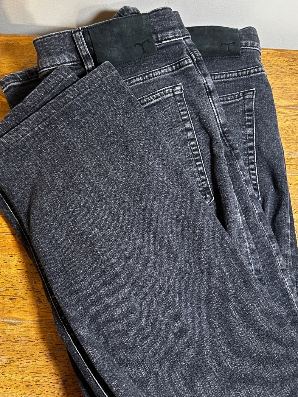 Lot Of 2 Tecovas Everyday Jeans Mens 30x30 Black Standard Straight Leg Pants